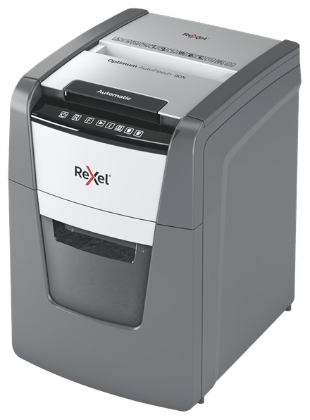 Rezač papira REXEL AutoFeed+ 90X (križno rezanje, 55 dB) crna, siva-1