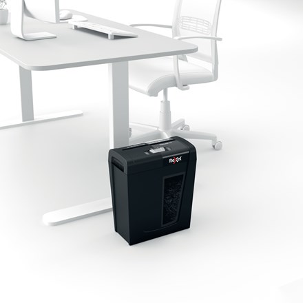 Rezač papira REXEL Secure X8 (križno rezanje, 70 dB) crna-2