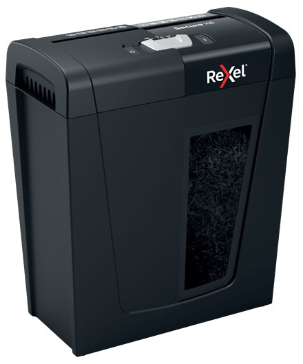 Rezač papira REXEL Secure X8 (križno rezanje, 70 dB) crna-4