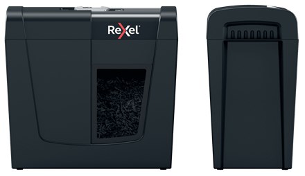 Rezač papira REXEL Secure X6 (križno rezanje, 70 dB) crna-6