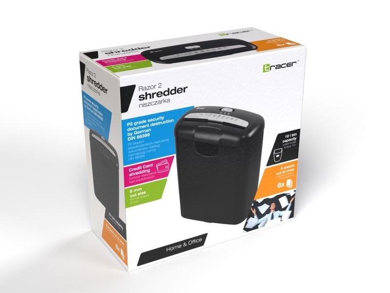 Paper shredder Tracer Razor 2-2