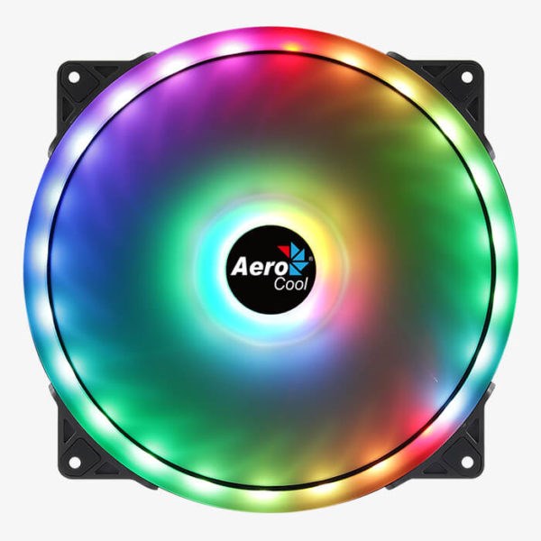 Ventilator AEROCOOL PGS DUO 20 ARGB 6PIN (200 mm)-0