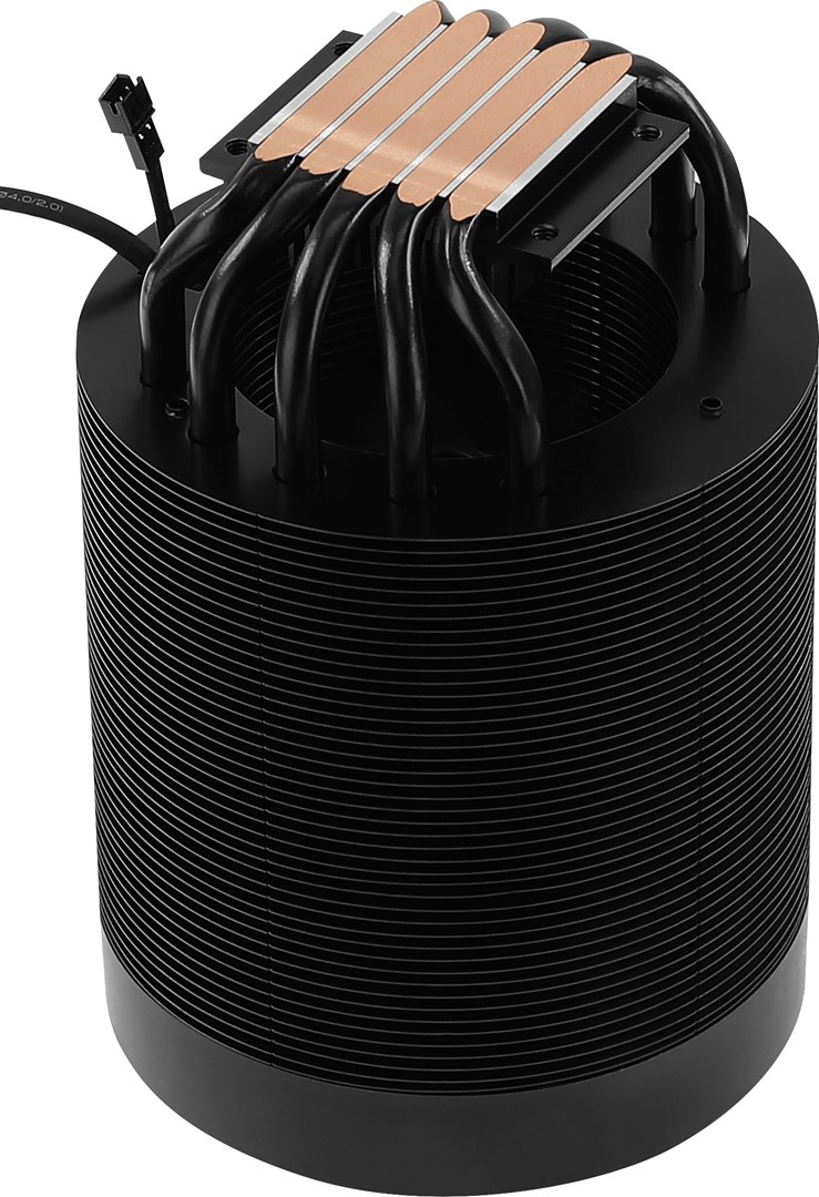 Unutarnji procesor Aerocool Mirage 5 (6cm) crni-4