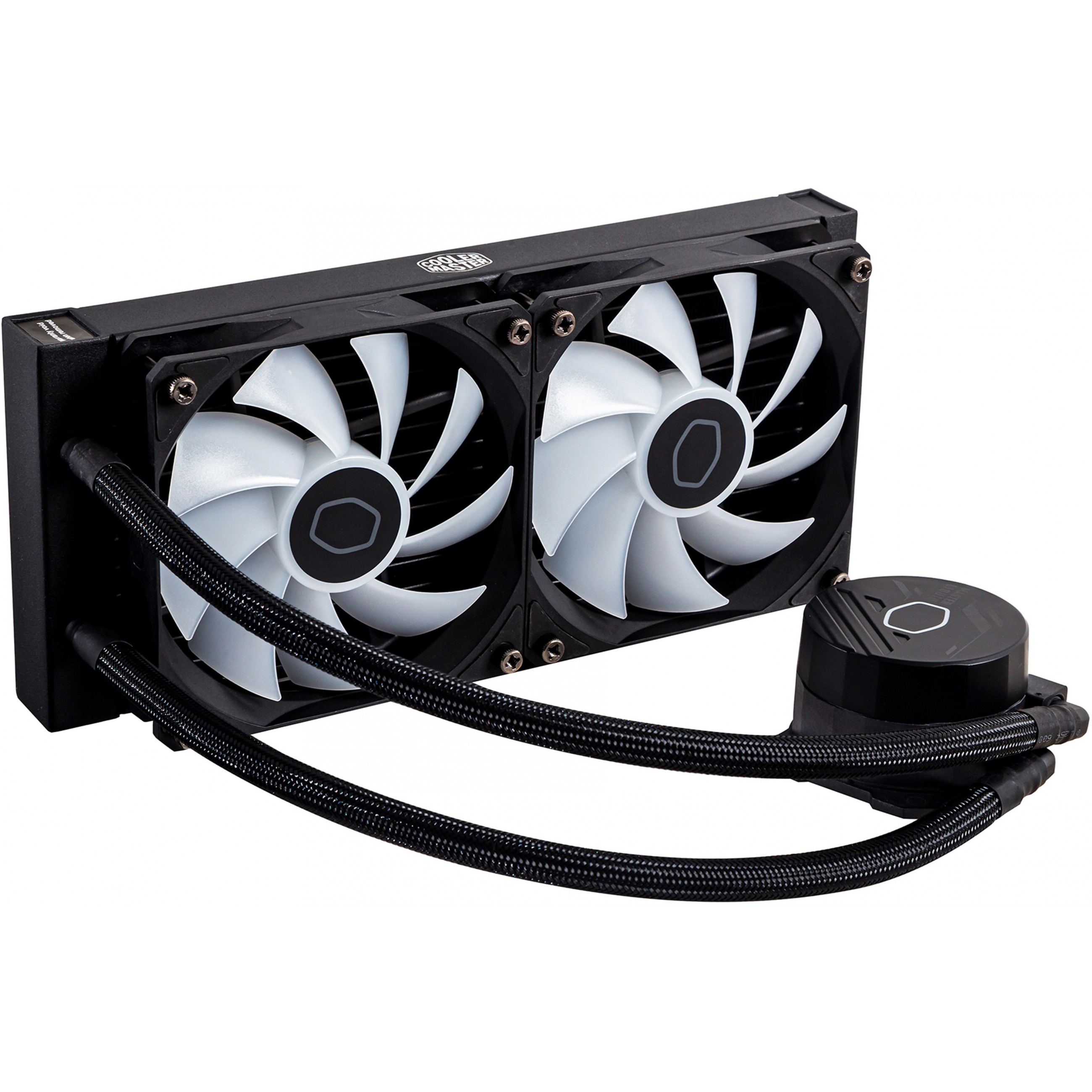 Tekuće hlađenje procesora COOLERMASTER MasterLiquid 240L Core ARGB (12 cm, crna)-4