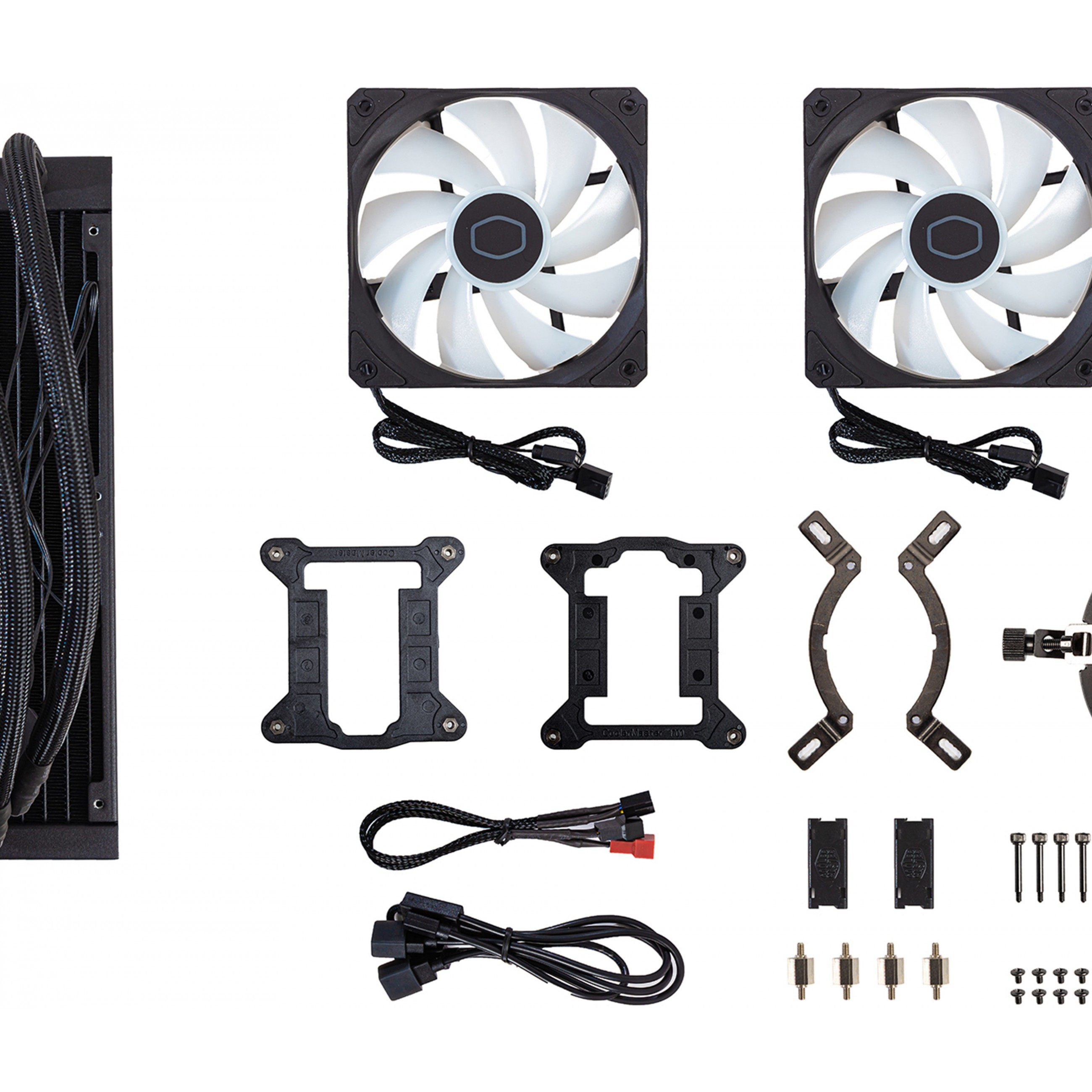 Tekuće hlađenje procesora COOLERMASTER MasterLiquid 240L Core ARGB (12 cm, crna)-5