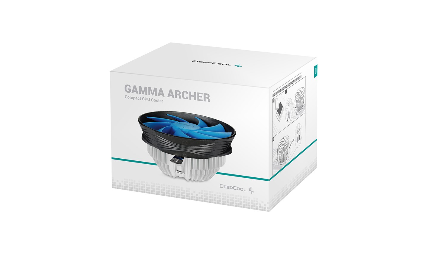 Hladnjak procesora DEEPCOOL Gamma Archer (12 cm, aluminij) plavo-crni-7