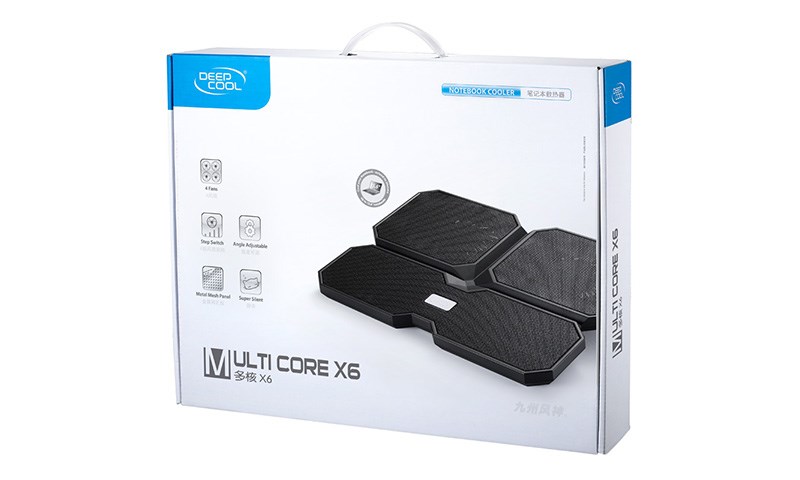 Podloga za hlađenje laptopa DEEPCOOL Multi Core X6 (15.6") crna-8