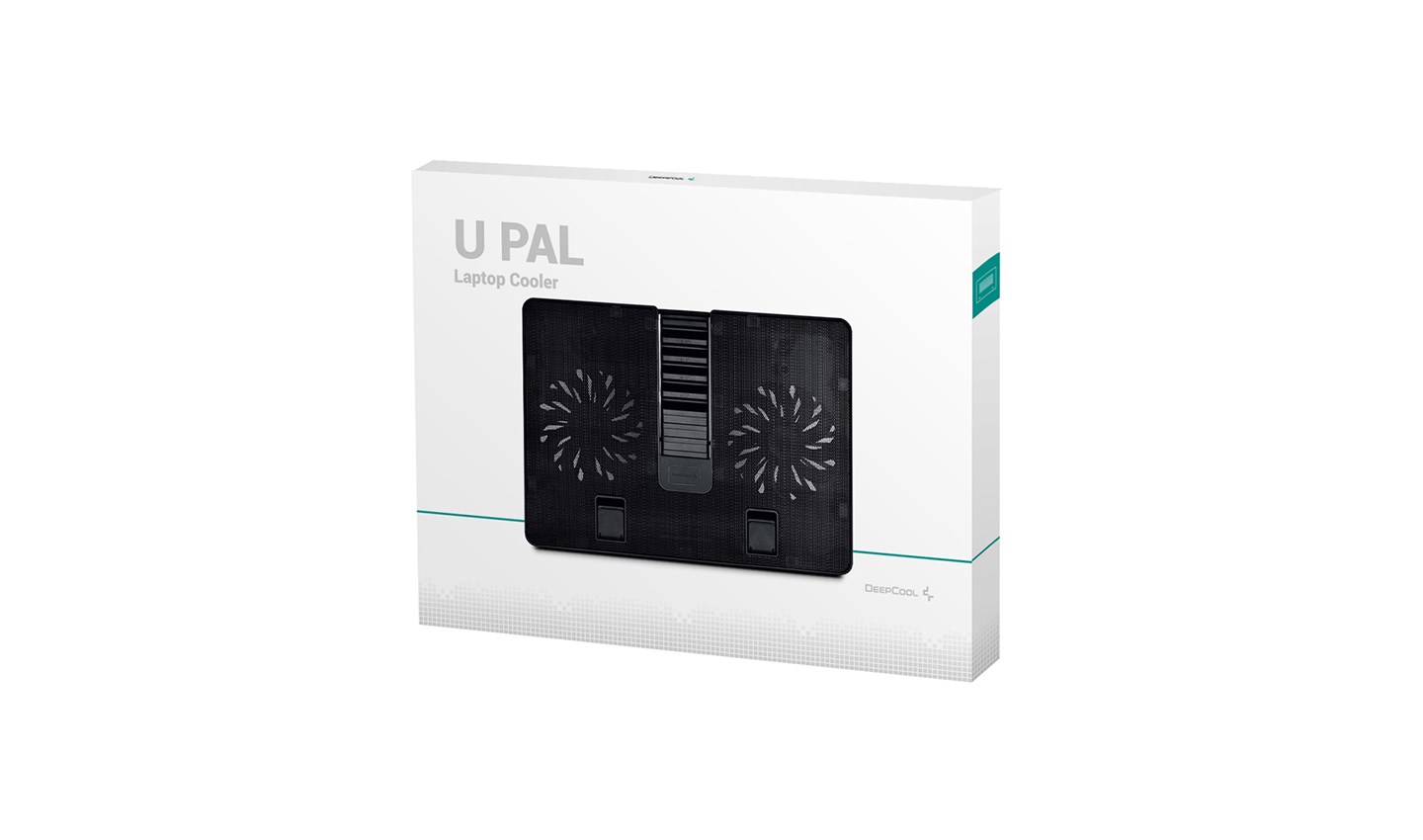 Podloga za hlađenje prijenosnog računala DEEPCOOL U PAL (39.6 cm / 15.6", 1000 RPM) crna-2