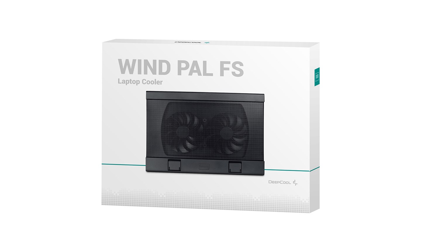 Podloga za hlađenje prijenosnog računala DEEPCOOL Wind Pal FS (1200 RPM) crna-10