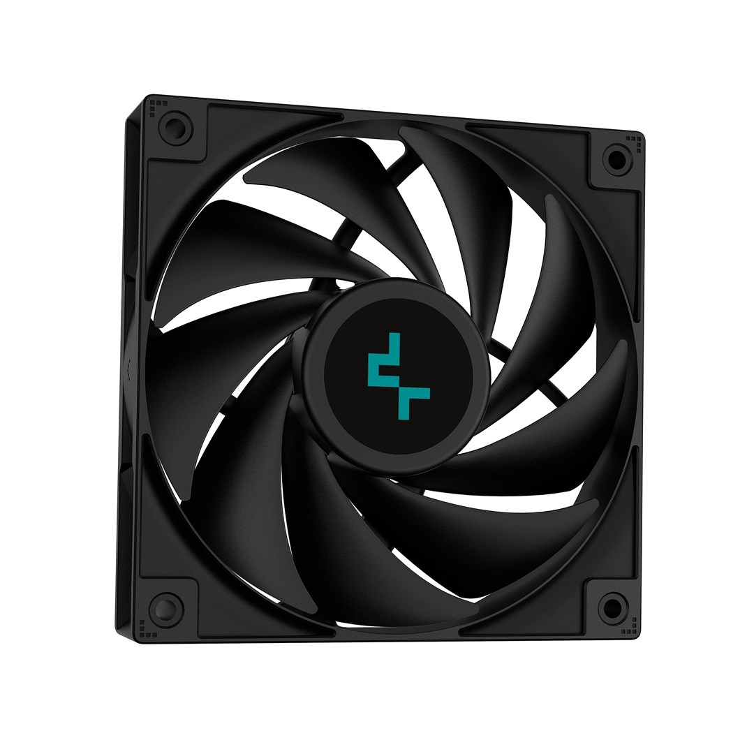 Tekući hladnjak za procesor DEEPCOOL LS720S Zero Dark (Crna, All-in-one, 12 cm, 1 komad)-2