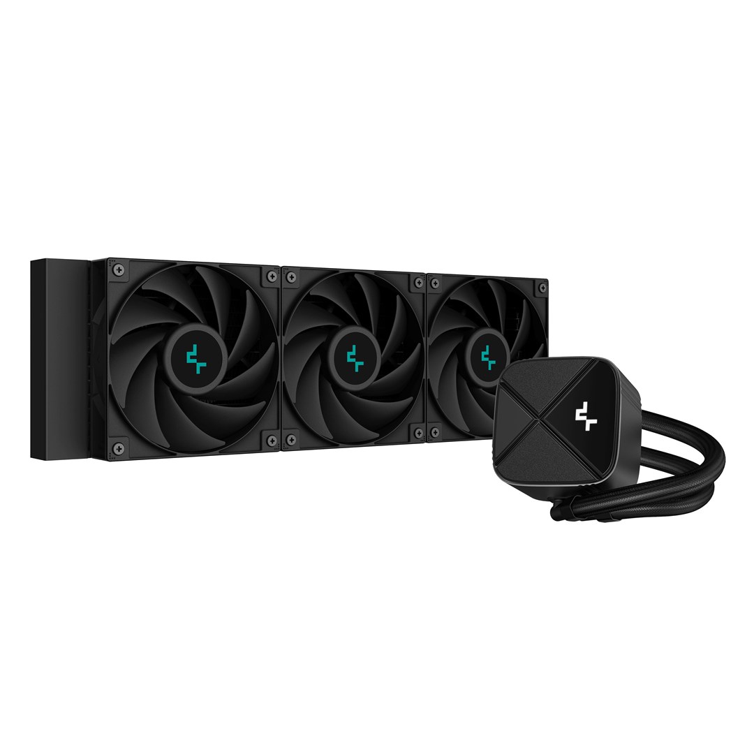 Tekući hladnjak za procesor DEEPCOOL LS720S Zero Dark (Crna, All-in-one, 12 cm, 1 komad)