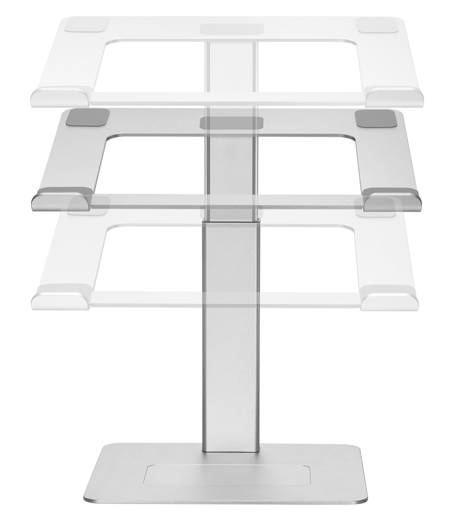 Stalak za laptop GEMBIRD NBS-D1-02 (podesiv po visini) srebrna-1