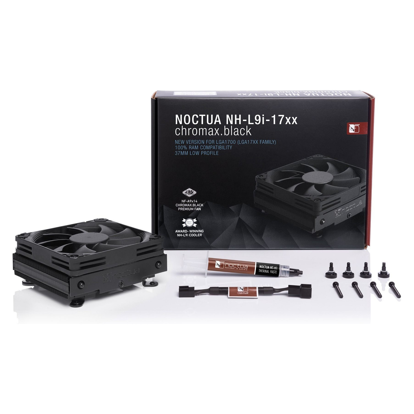 Hlađenje za CPU NOCTUA NH-L9I-17XX CHROMAX crna-3