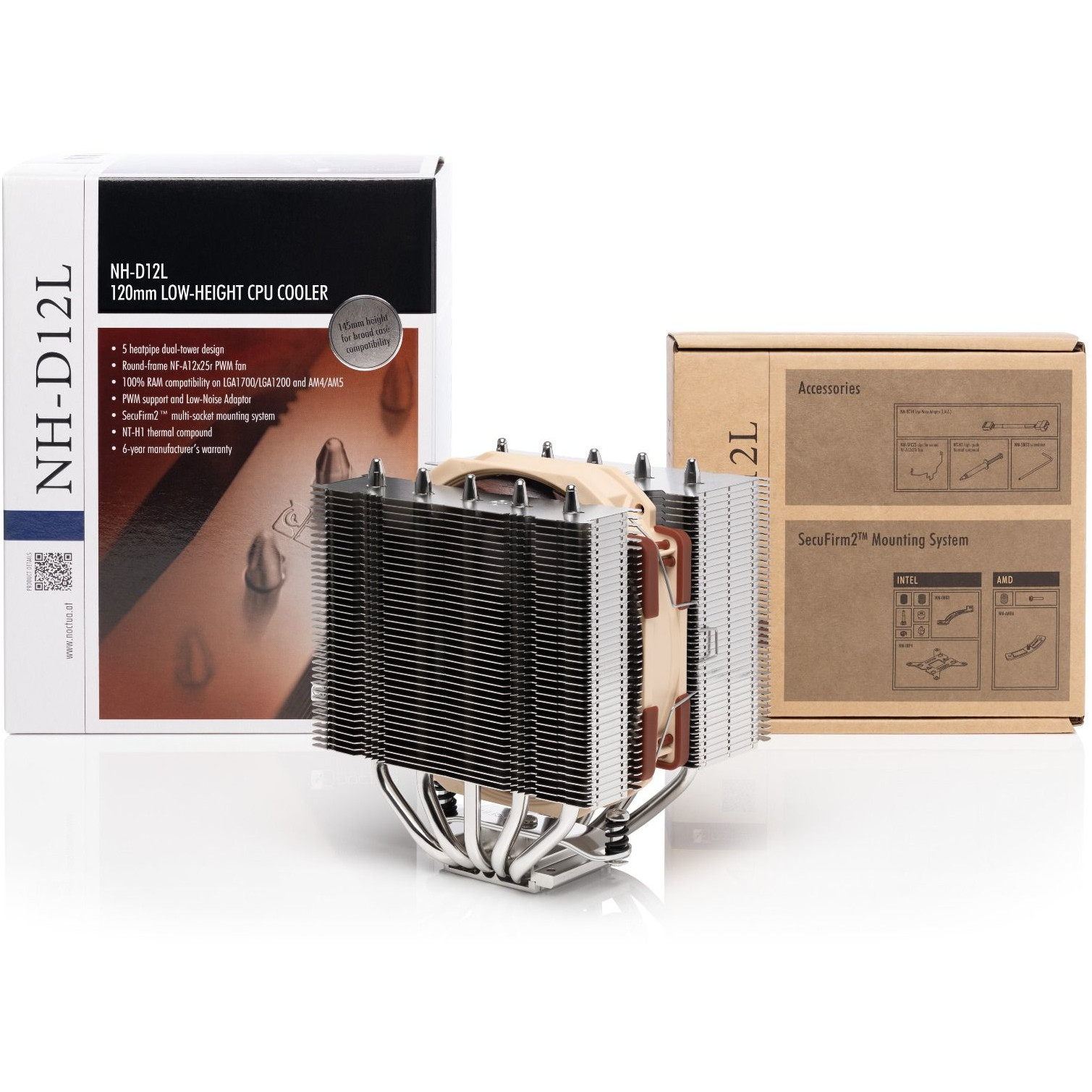 Hlađenje procesora NOCTUA NH-D12L (za CPU)-4
