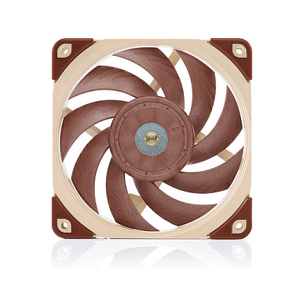 Ventilator za kućište računala Noctua NF A12x25 PWM (12 cm, bež-crveni)-2