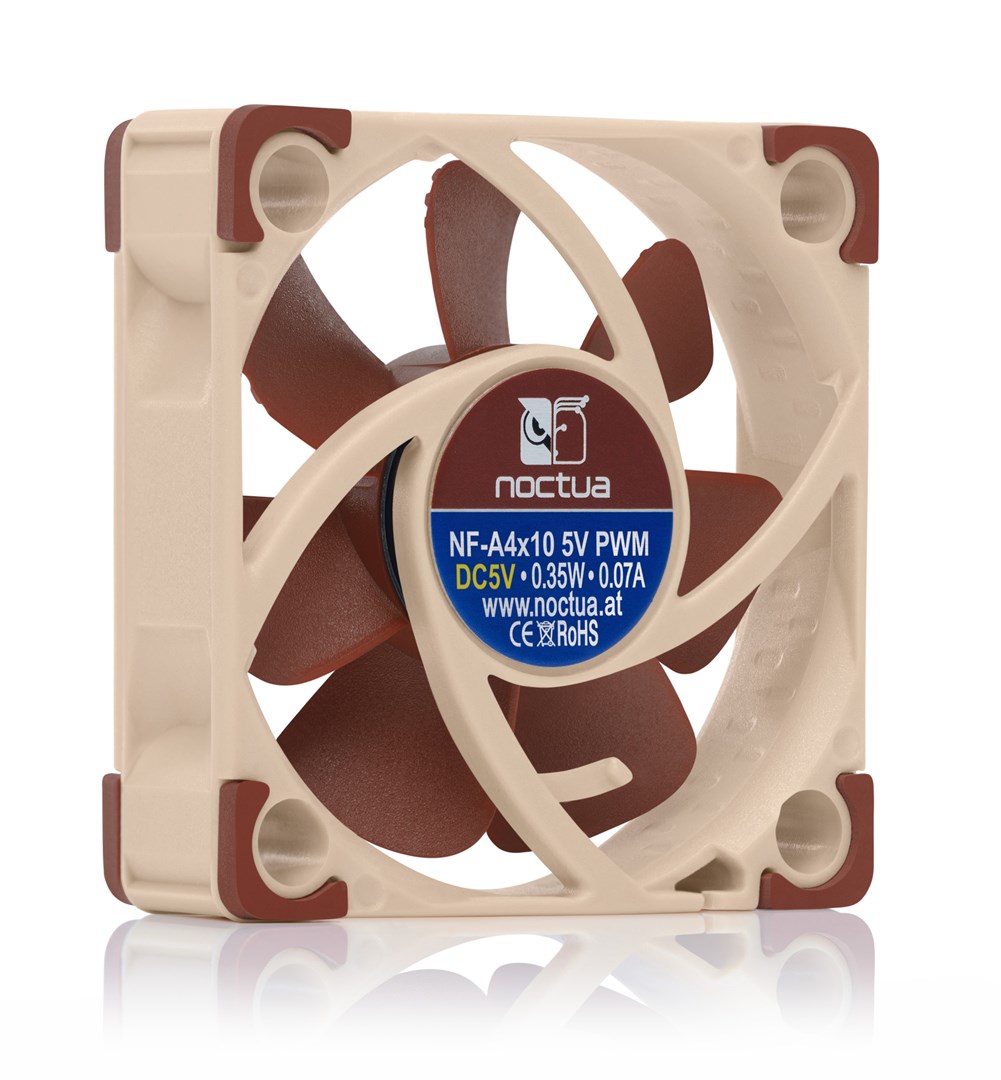 Ventilator za kućište računala Noctua NF A4x10 5V PWM (4 cm, smeđi)-1