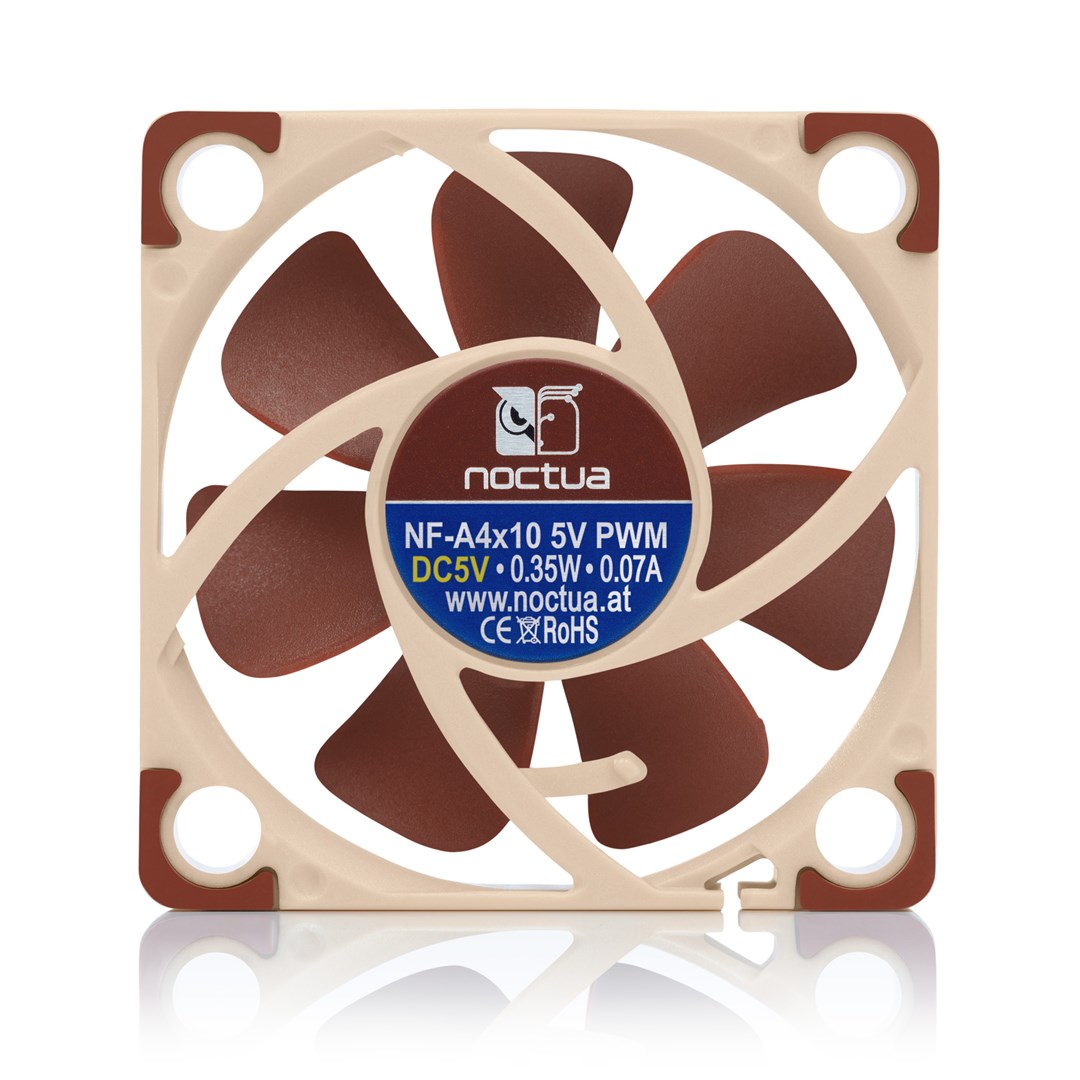 Ventilator za kućište računala Noctua NF A4x10 5V PWM (4 cm, smeđi)-3