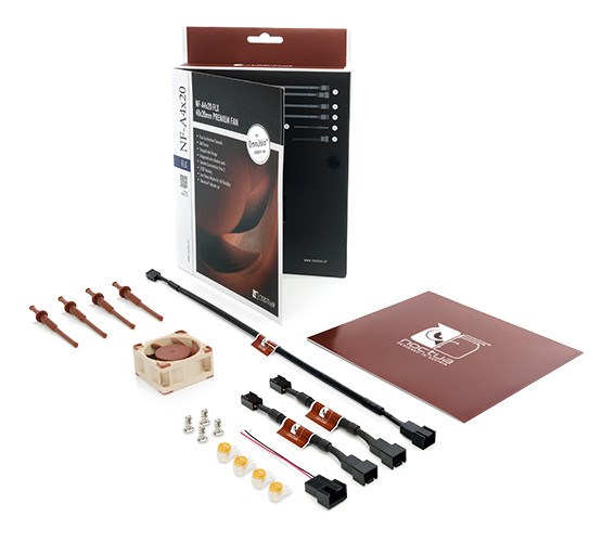 Ventilator za računalno kućište NOCTUA NF-A4x20 FLX (4 cm, Bež, Smeđa)-3