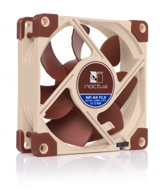 Ventilator za kućište računala Noctua NOC-NF-A8-FLX (8 cm, bež-smeđi, 1 komad)-1
