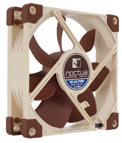 Ventilator za kućište računala Noctua NF-A9 PWM (9.2 cm, bež-smeđi)-1