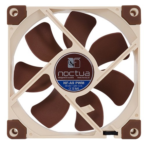 Ventilator za kućište računala Noctua NF-A9 PWM (9.2 cm, bež-smeđi)-3