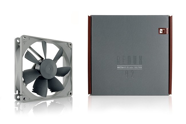 Ventilator za kućište računala Noctua NF-B9 redux-1600 PWM (9.2 cm crno-sivi)-2