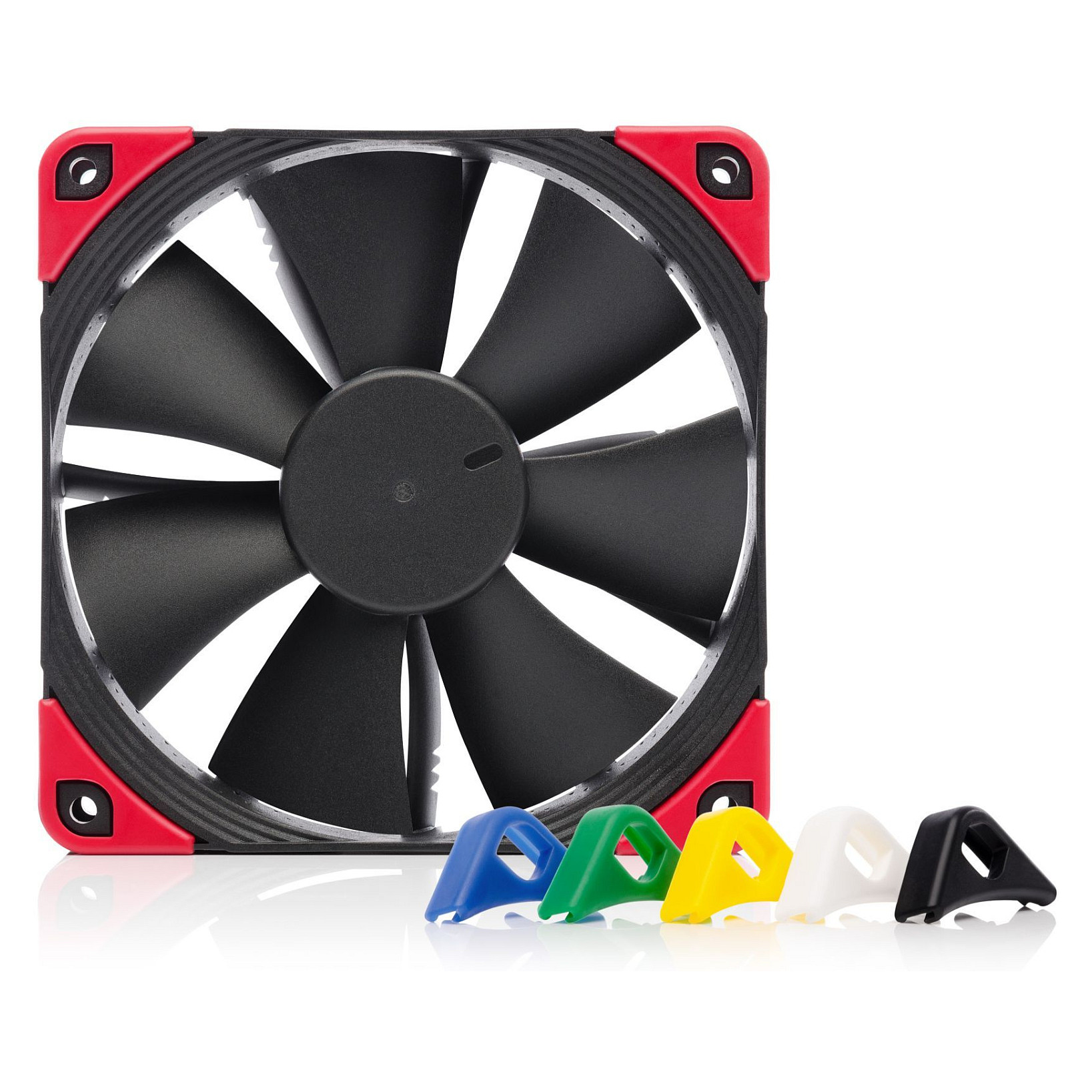 Ventilator za računalno kućište NOCTUA NF-F12 PWM chromax.black.swap (12 cm, crna)