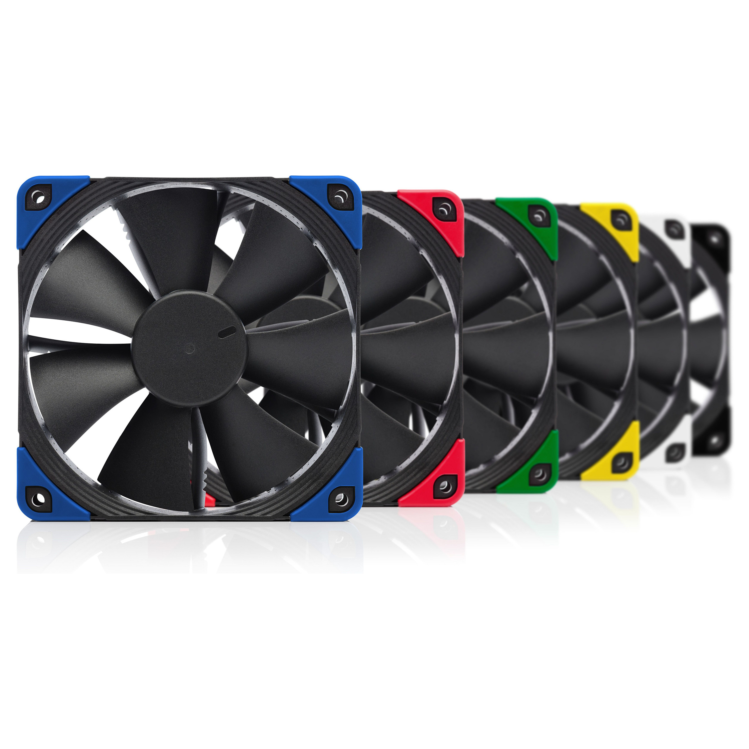 Ventilator za računalno kućište NOCTUA NF-F12 PWM chromax.black.swap (12 cm, crna)-1