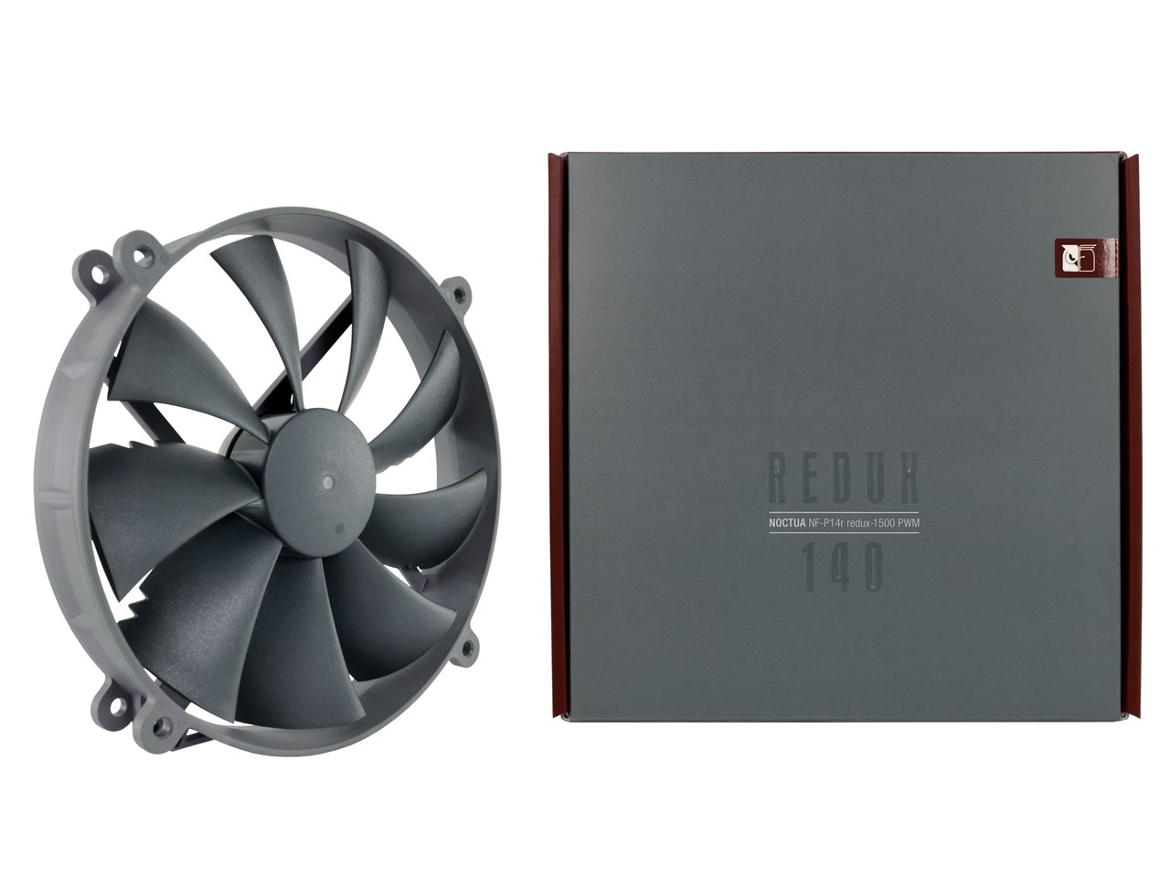 Ventilator za kućište računala NOCTUA REDUX 140MM PWM (140 mm, s nosačem za 120 mm)-3