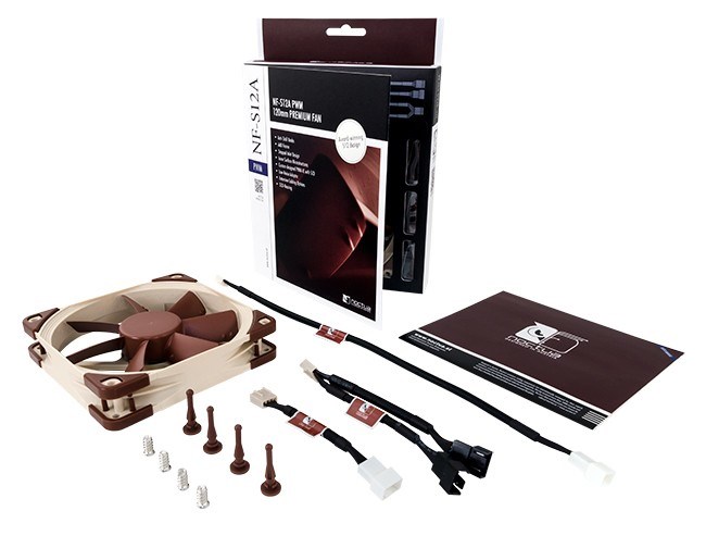 Ventilator za kućište računala Noctua NF-S12A PWM (12 cm, smeđi)-4
