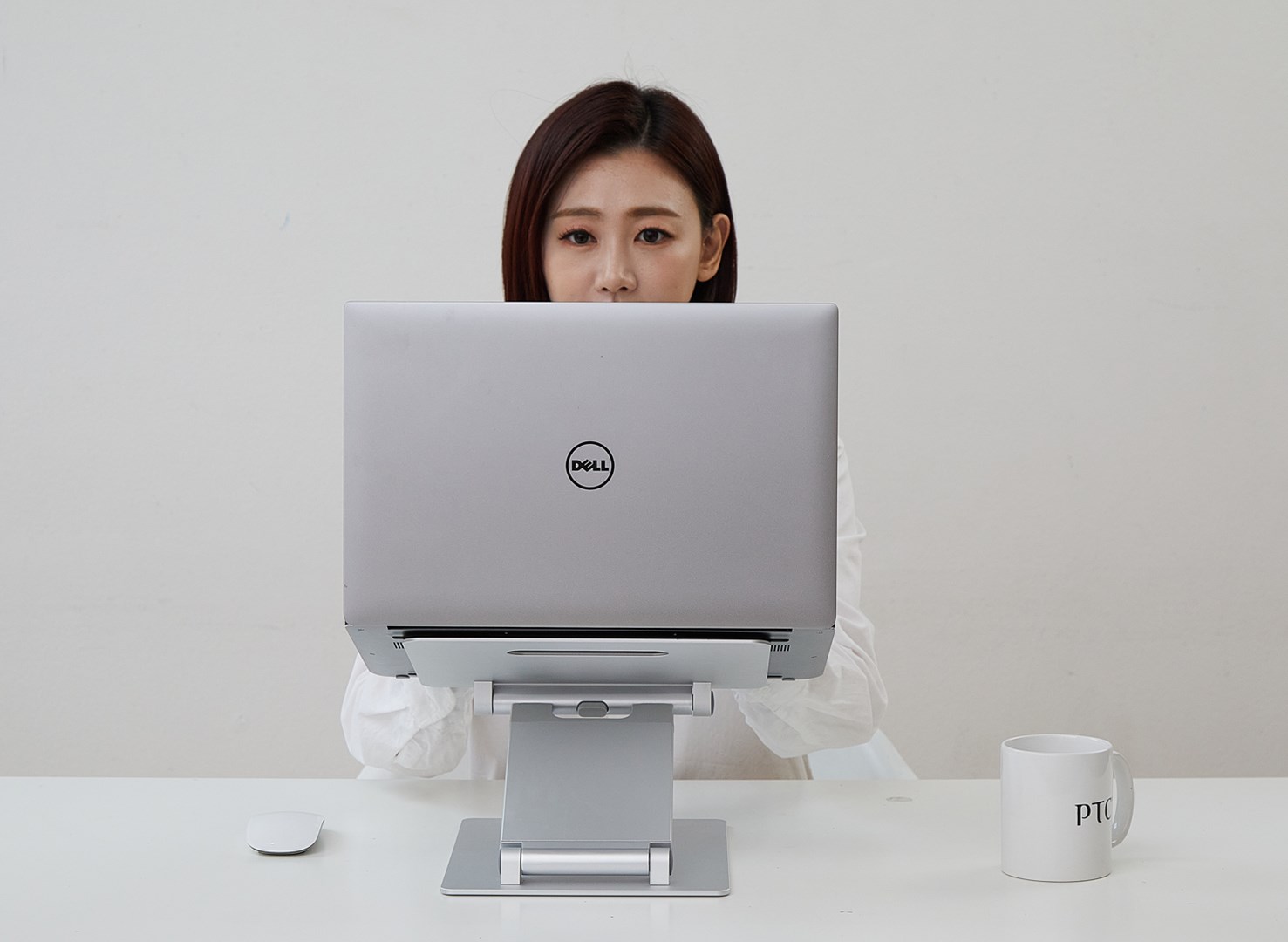 Stalak za laptop POUT Eyes3 Lift (podesivi) srebrni-7