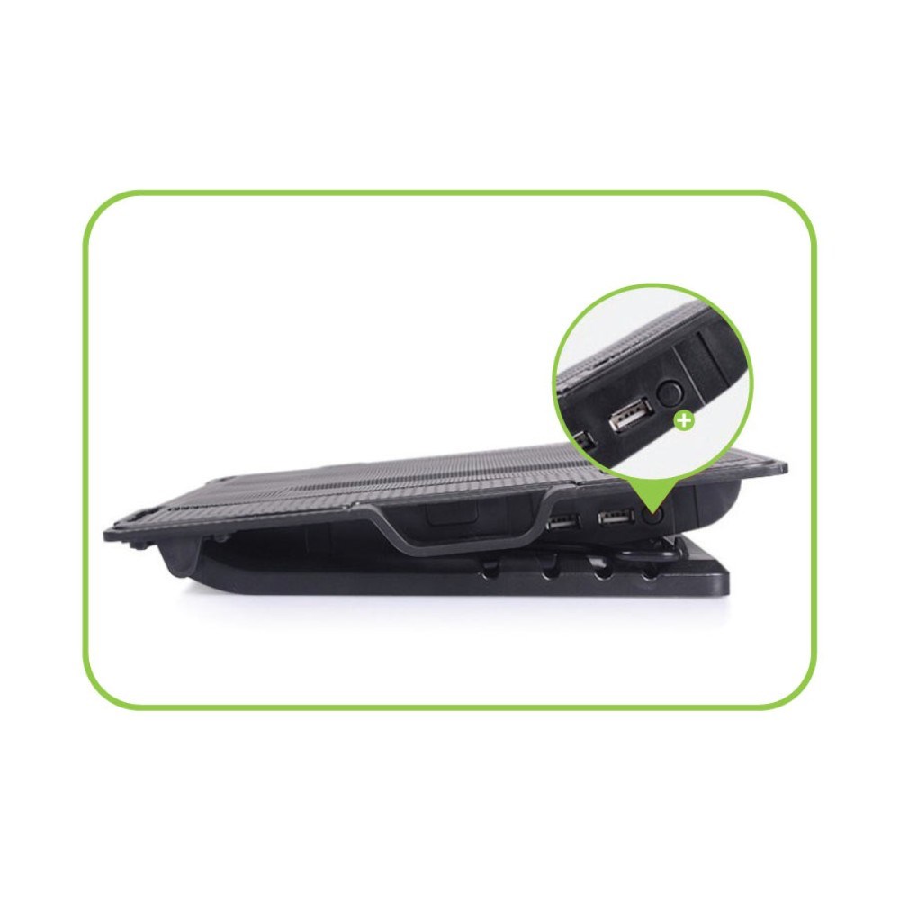 Notebook stand and cooling pad TECHLY for Notebook up to 17.3"-9