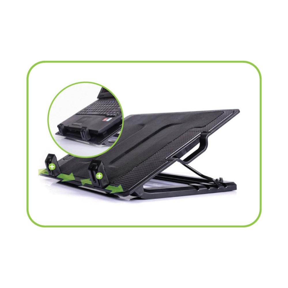 Notebook stand and cooling pad TECHLY for Notebook up to 17.3"-6