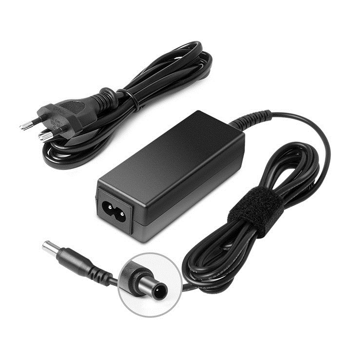 Qoltec 51775 Power adapter for LG monitor 40W | 2.1A | 19V | 6.5 * 4.4 |+ power cable-0