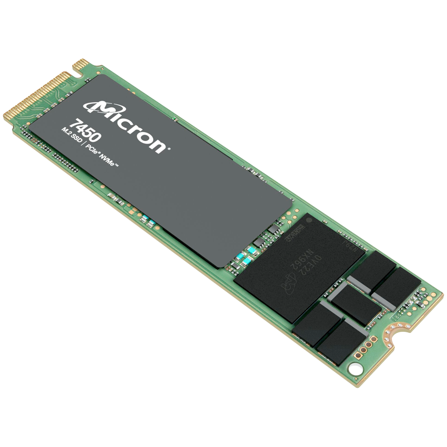 MICRON 7450 MAX 800GB NVMe M.2 (22x80) Non-SED Enterprise SSD [Single Pack]-1