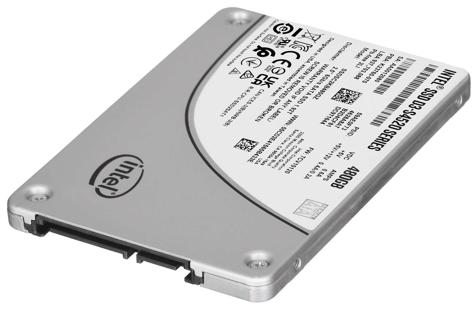SSD Soligm (Intel) S4520 (480 GB, SATA, 2.5") SSDSCKBB480GZ01 (DWPD do 3)-1
