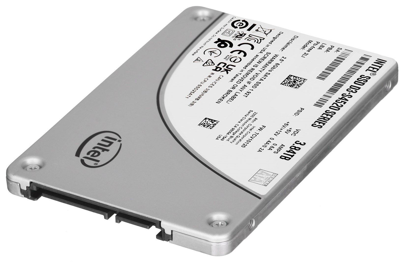 Intel SSD D3-S4520 Series (SSDSC2KB038TZ01) 3.84 TB 2.5″ SATA III TLC (3D NAND)-1