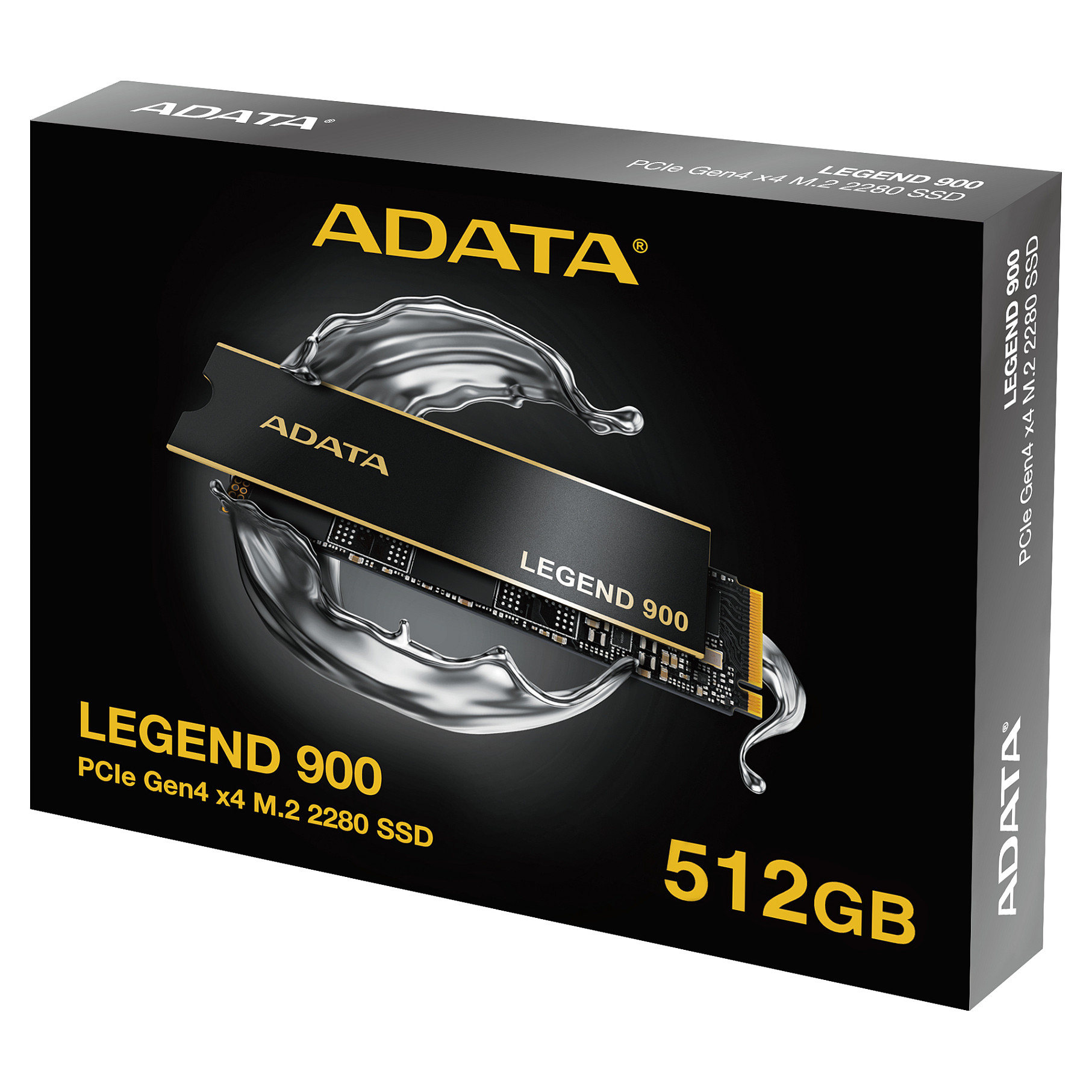 SSD disk ADATA Legend 900 ColorBox 512GB PCIe gen.4-3