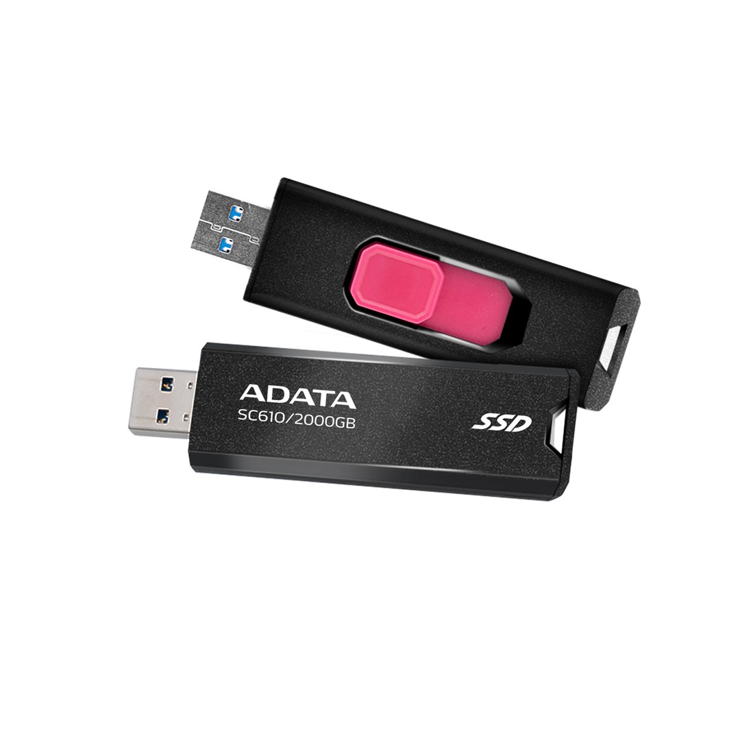 USB flash disk ADATA SC610 (2 TB, USB Type-A, 3.2 Gen 2 3.1 Gen 2) crni-1