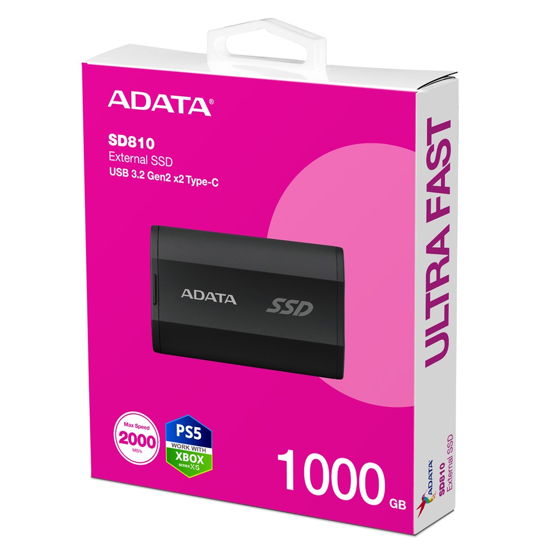 Prijenosni SSD ADATA SD810 (1 TB) crni-5