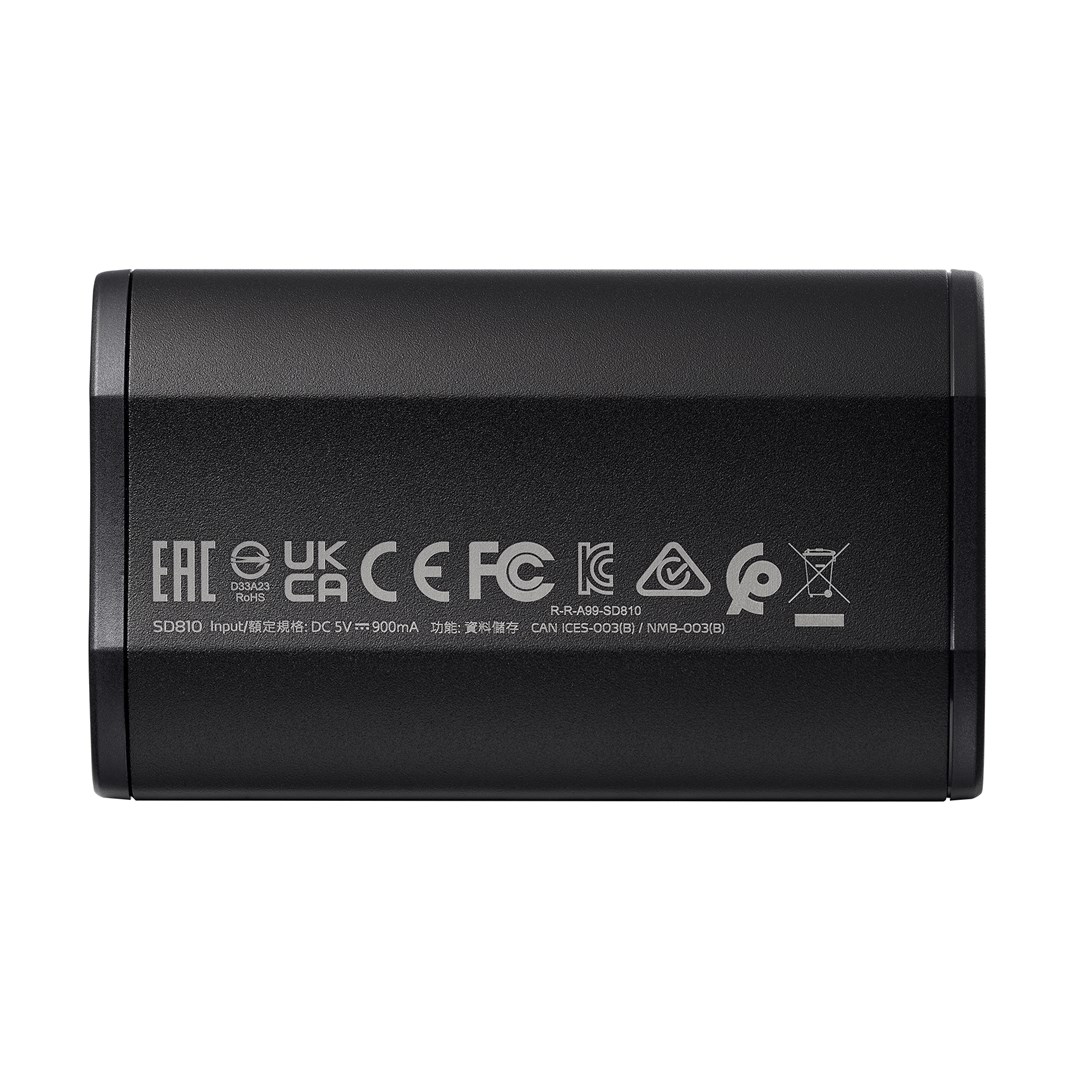 Prijenosni SSD ADATA SD810 (1 TB) crni-1