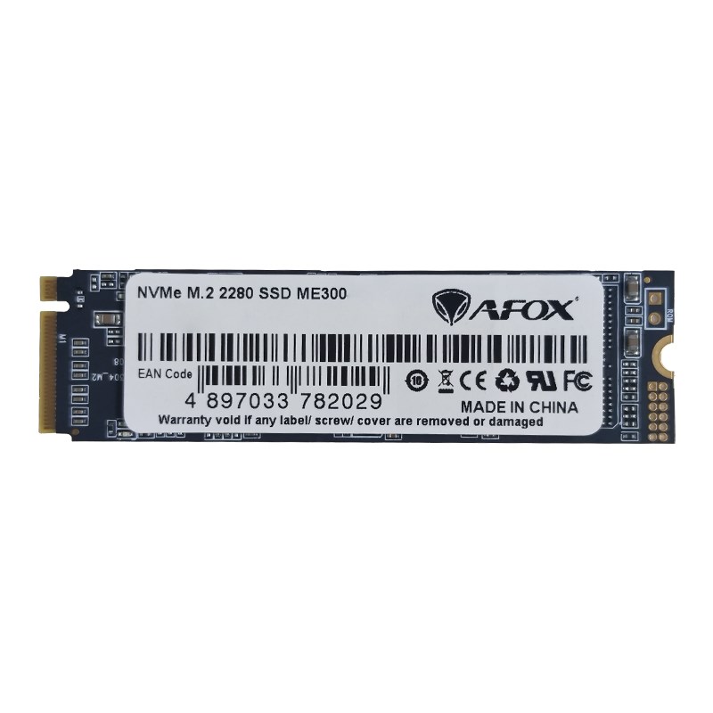 AFOX ME300-256GN internal solid state drive M.2 256 GB PCI Express 3.0 3D NAND NVMe-2