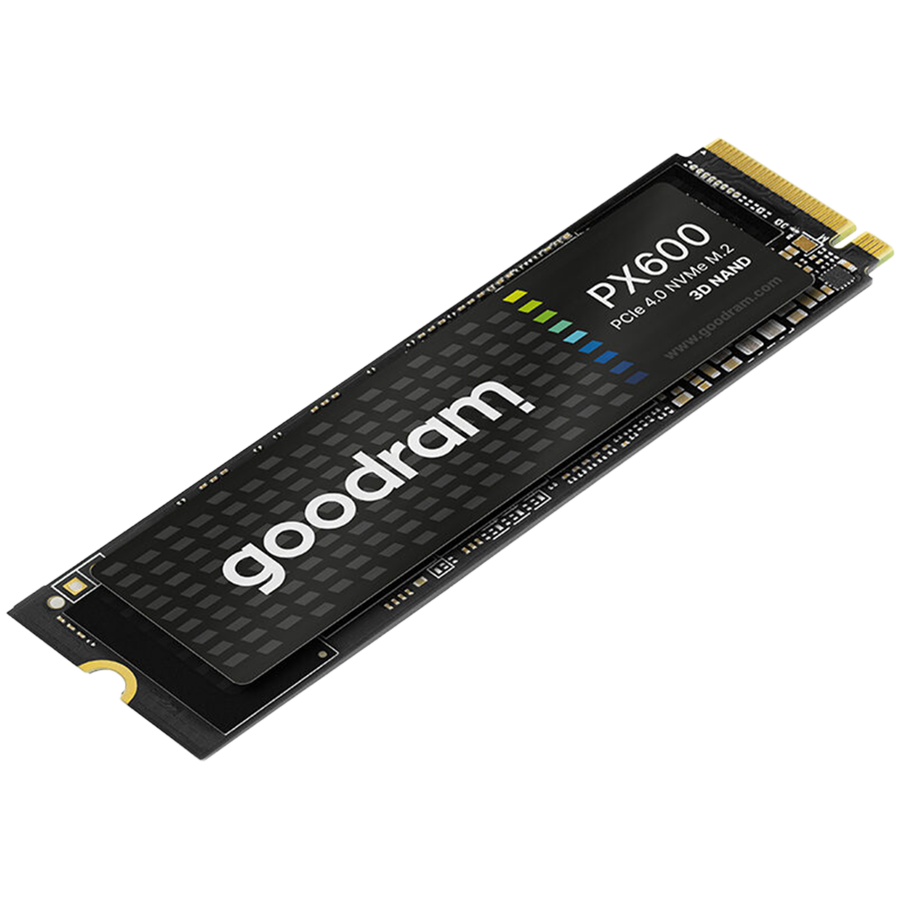 SSD disk Goodram SSDPR-PX600-500-80 (M.2, 500 GB, PCI Express 4.0, 3D NAND NVMe)