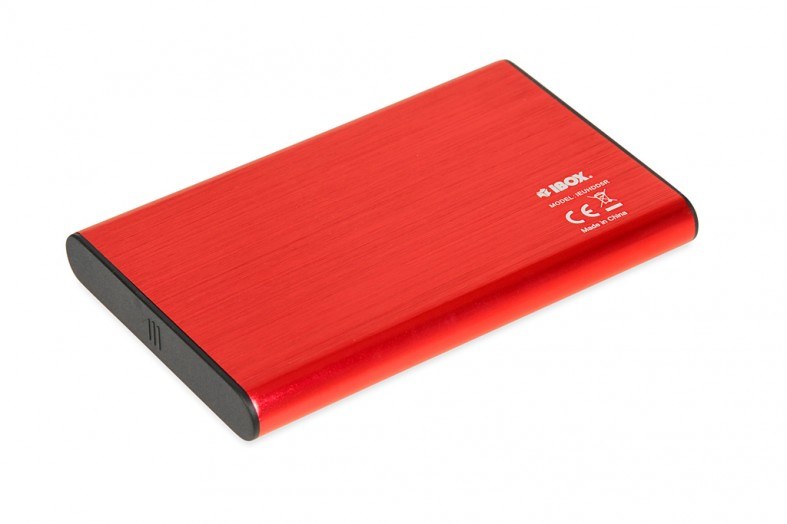 Kućište za tvrdi disk/SSD iBox HD-05 (2.5") crveno