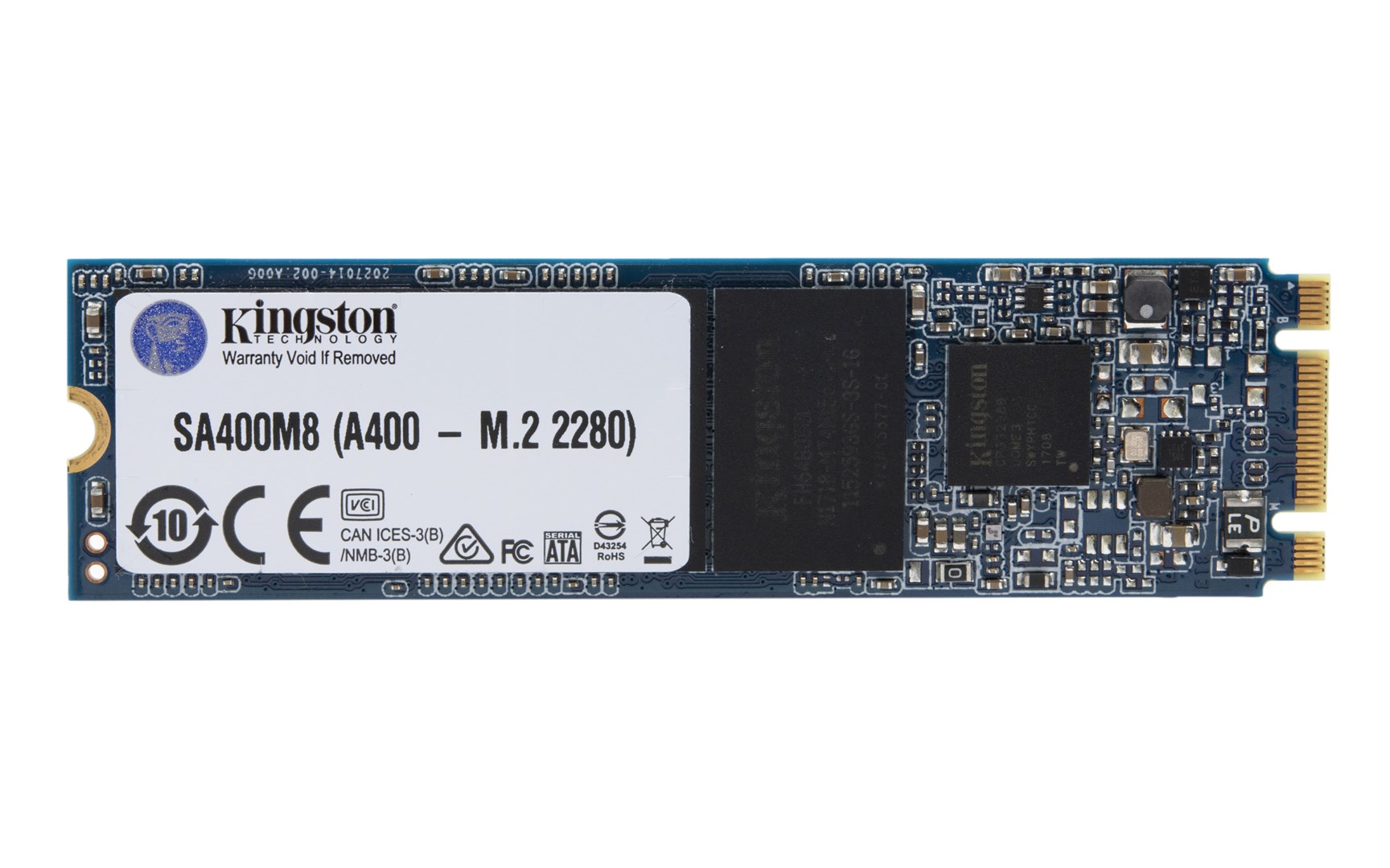 M.2 SSD KINGSTON A400 (480 GB, Serial ATA III, 3D NAND)-0