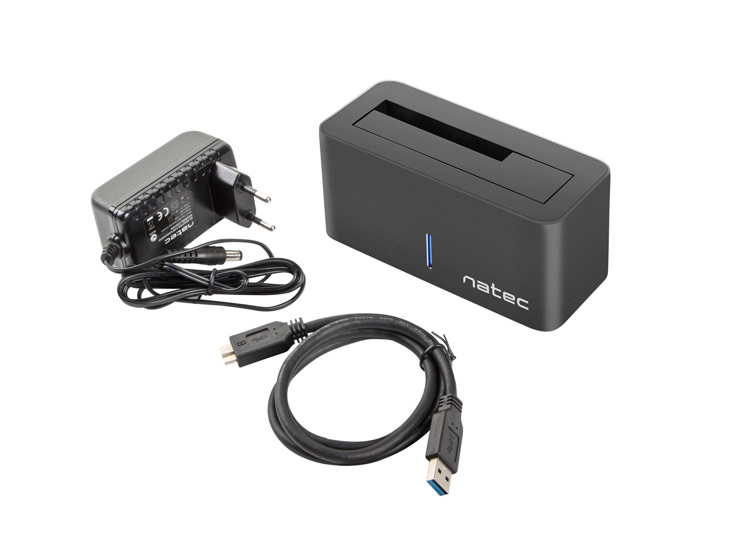 USB adapter NATEC Kangaroo (USB 3.2 Gen 1 Type-A) crni-5