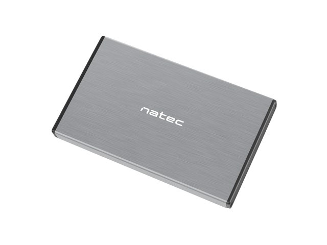 Kućište za HDD Natec Rhino GO (USB 3.0, 2.5", sivo)