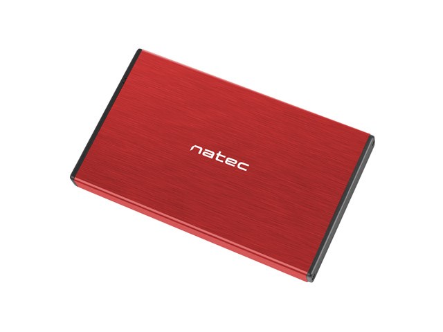 Kućište za HDD Natec Rhino GO (USB 3.0, 2.5", crveno)-2