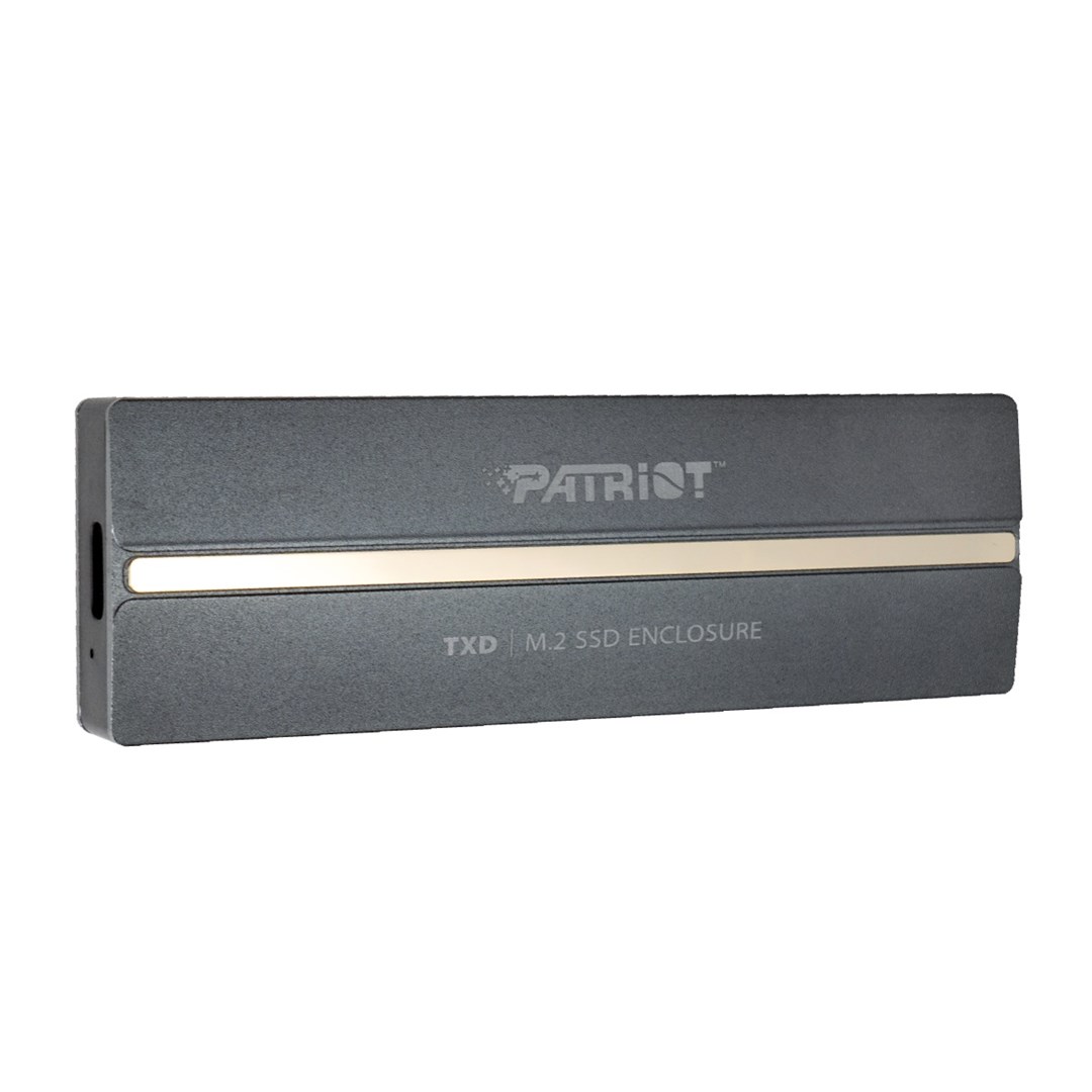 Patriot TXD obudowa USB3.2 do SSD M.2 NVMe 1.3, do 8TB - Aluminium-5