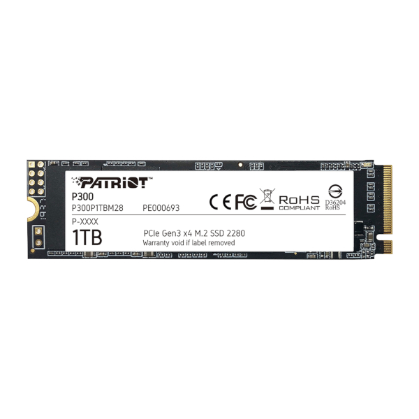 SSD PATRIOT (P300, M.2, 1000GB, PCIe 3.0, NVME)-10